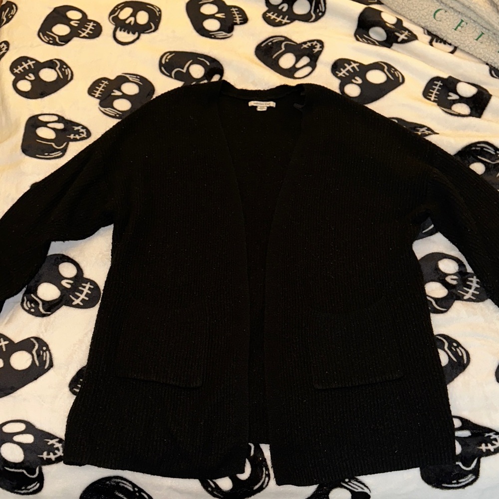 American Eagle Outfitters Women's Classic Black Cardigan